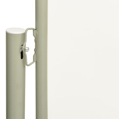 Seitenmarkise Ausziehbar 160x600 cm Creme - Pazzar.ch