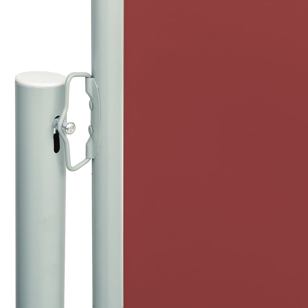 Seitenmarkise Ausziehbar 180x600 cm Rot - Pazzar.ch