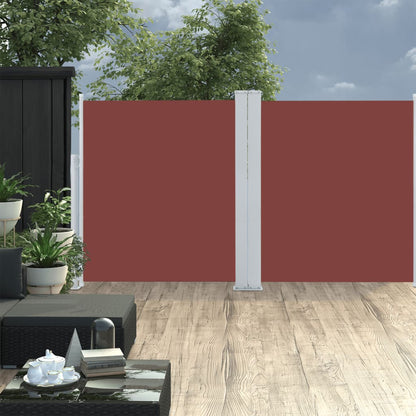 Seitenmarkise Ausziehbar Braun 140x600 cm - Pazzar.ch