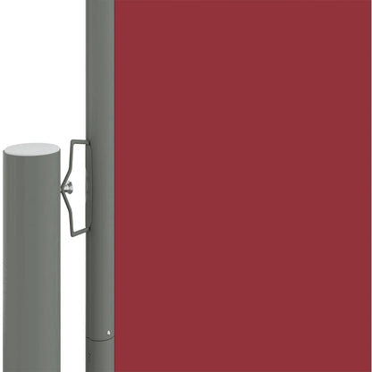 Seitenmarkise Ausziehbar Rot 140x1000 cm - Pazzar.ch