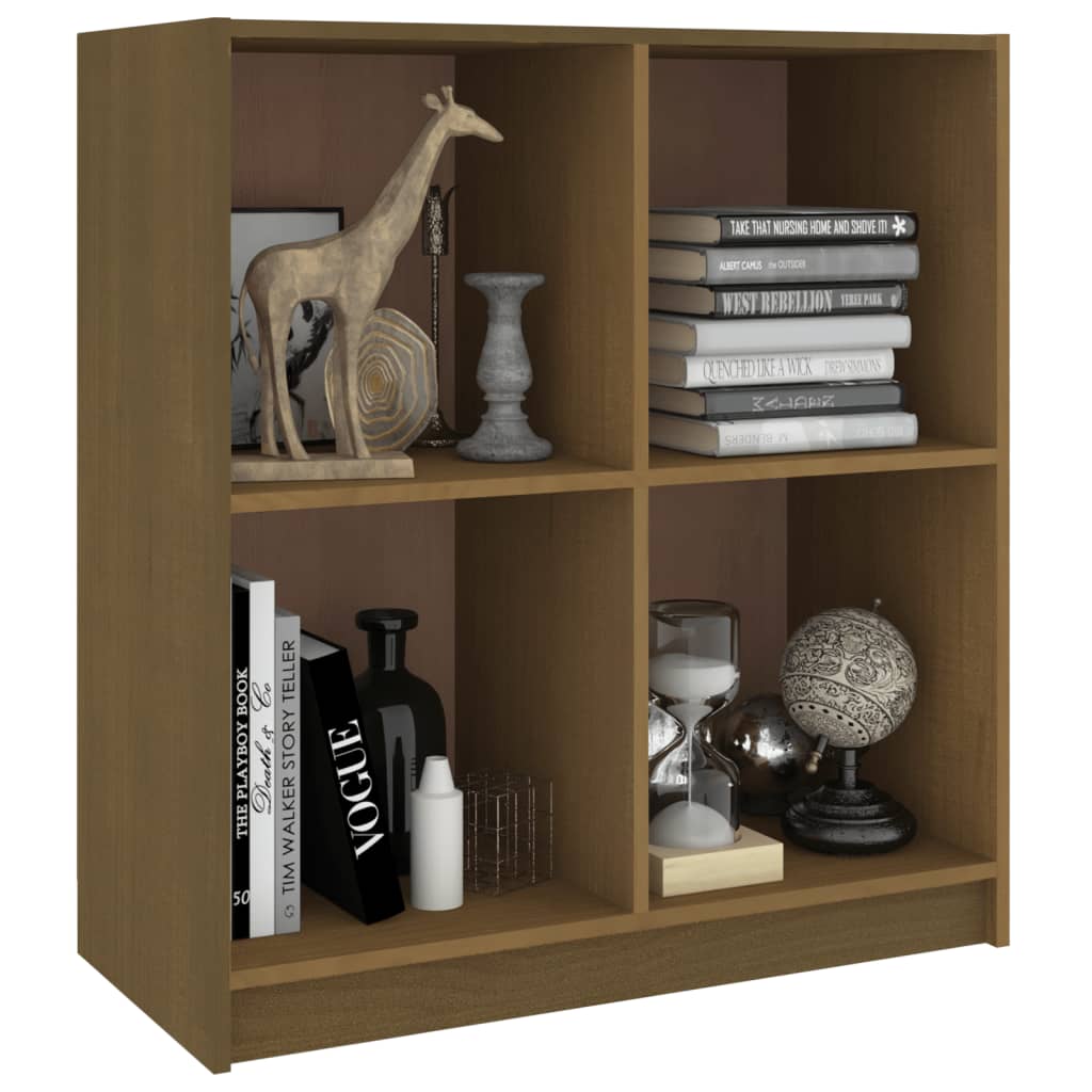 Sideboard Honigbraun 70x33x76 cm Massivholz Kiefer - Pazzar.ch
