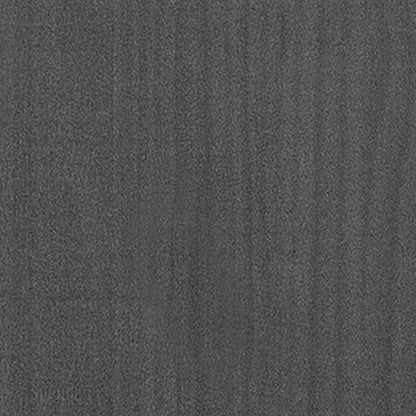 Bücherregal Grau 70x33x110 cm Massivholz Kiefer - Pazzar.ch