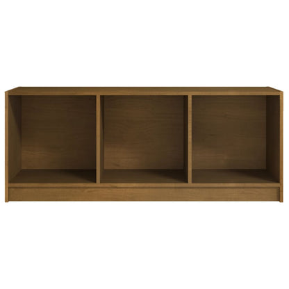 TV-Schrank Honigbraun 104x33x41 cm Massivholz Kiefer - Pazzar.ch