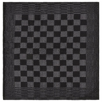 10-tlg. Handtuch-Set Schwarz und Grau Baumwolle - Pazzar.ch