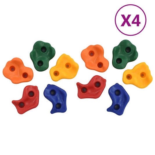Klettersteine 40 Stk. PE Mehrfarbig - Pazzar.ch