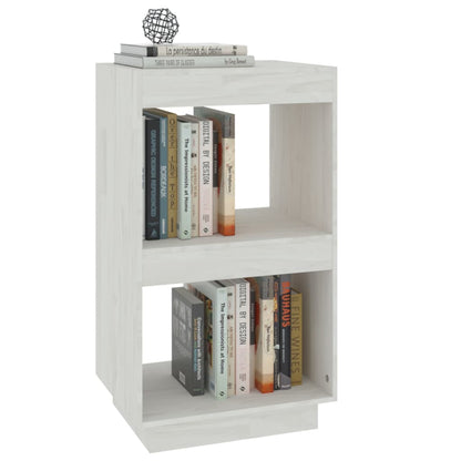 Bücherregal Weiß 40x35x71 cm Massivholz Kiefer - Pazzar.ch