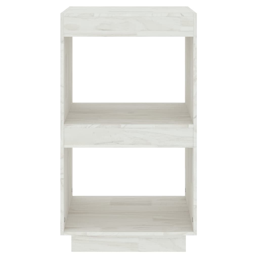 Bücherregal Weiß 40x35x71 cm Massivholz Kiefer - Pazzar.ch