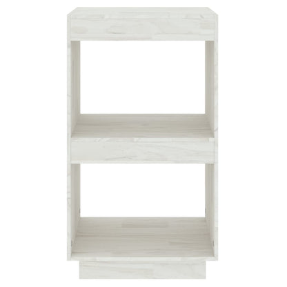 Bücherregal Weiß 40x35x71 cm Massivholz Kiefer - Pazzar.ch