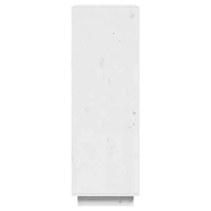 Bücherregal/Raumteiler Weiß 60x35x103 cm Massivholz Kiefer - Pazzar.ch