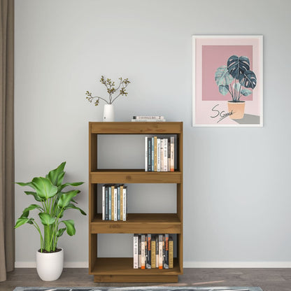 Bücherregal/Raumteiler Honigbraun 60x35x103 Massivholz Kiefer - Pazzar.ch