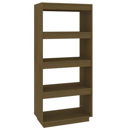 Bücherregal/Raumteiler Honigbraun 60x35x135 Massivholz Kiefer - Pazzar.ch