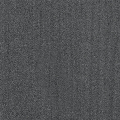 Bücherregal Grau 80x35x71 cm Massivholz Kiefer - Pazzar.ch