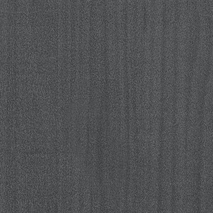 Bücherregal/Raumteiler Grau 80x35x103 cm Massivholz Kiefer - Pazzar.ch