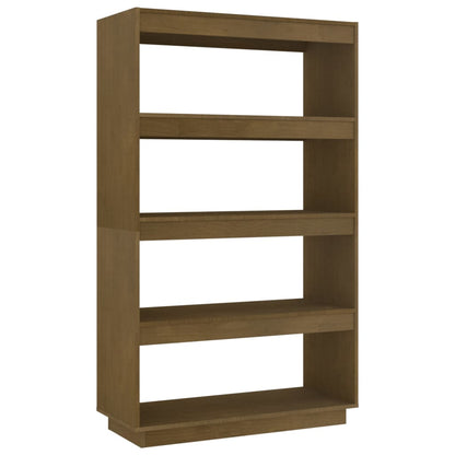 Bücherregal/Raumteiler Honigbraun 80x35x135 Massivholz Kiefer - Pazzar.ch