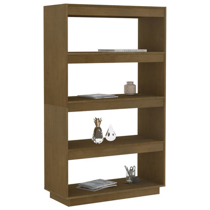 Bücherregal/Raumteiler Honigbraun 80x35x135 Massivholz Kiefer - Pazzar.ch