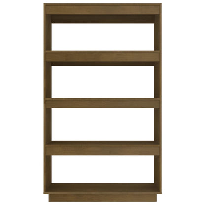 Bücherregal/Raumteiler Honigbraun 80x35x135 Massivholz Kiefer - Pazzar.ch