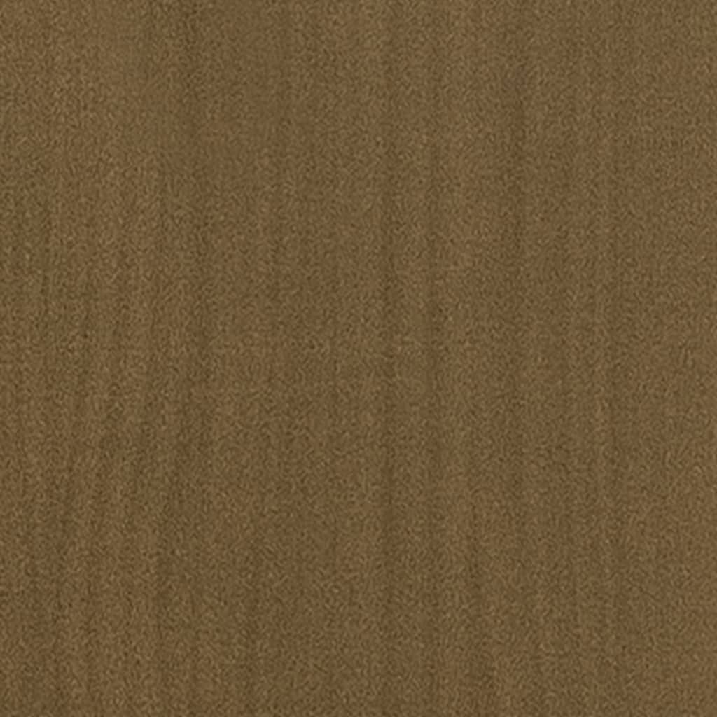 Bücherregal/Raumteiler Honigbraun 80x35x135 Massivholz Kiefer - Pazzar.ch