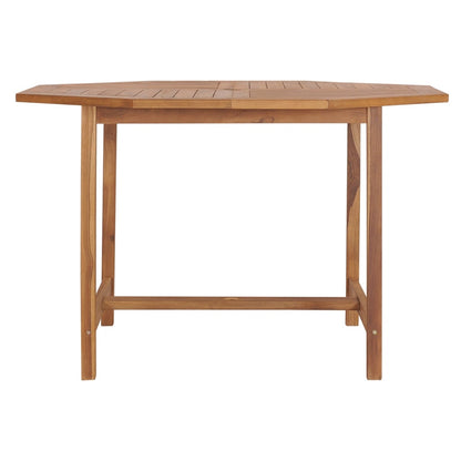 Garten-Esstisch 110x110x75 cm Massivholz Teak - Pazzar.ch