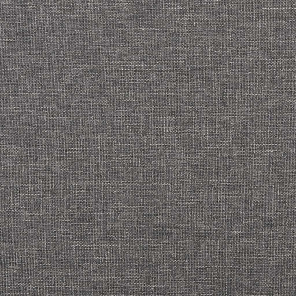 Fußhocker Hellgrau 60x60x36 cm Stoff - Pazzar.ch