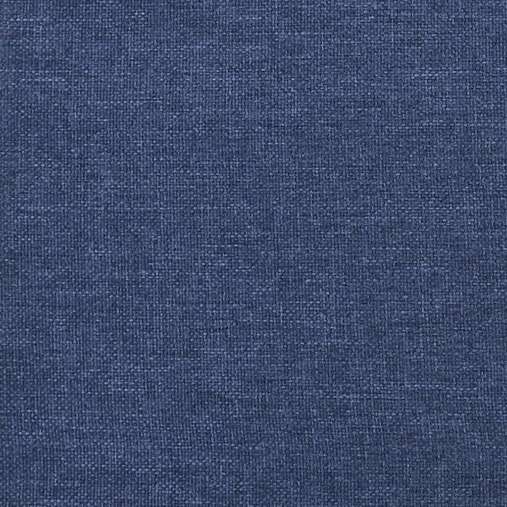 Fußhocker Blau 60x60x36 cm Stoff - Pazzar.ch