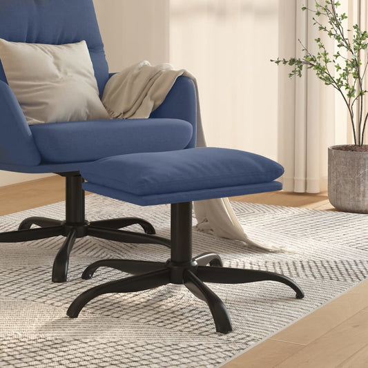 Fußhocker Blau 60x60x36 cm Stoff - Pazzar.ch