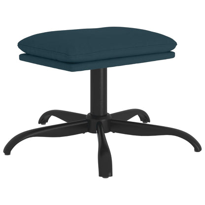 Fußhocker Blau 60x60x36 cm Samt - Pazzar.ch