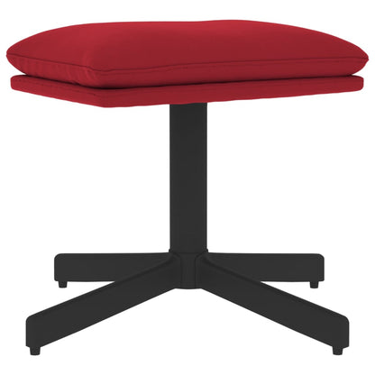 Fußhocker Weinrot 60x60x36 cm Samt - Pazzar.ch