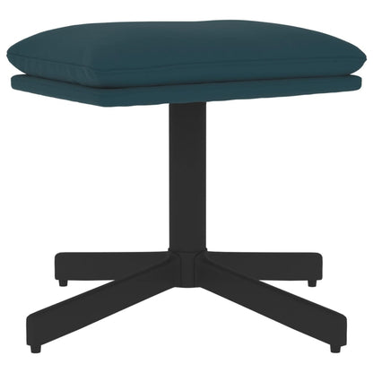 Fußhocker Blau 60x60x36 cm Samt - Pazzar.ch