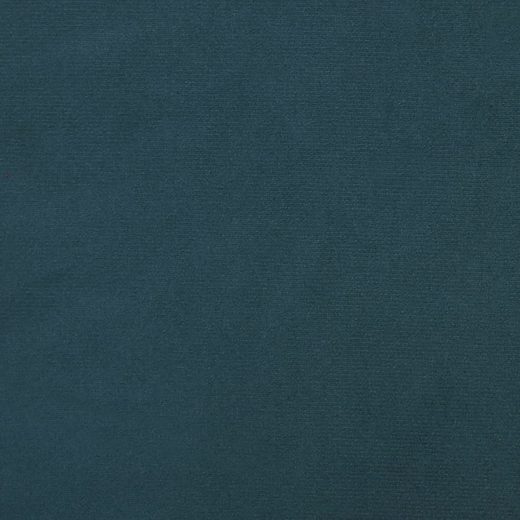 Fußhocker Blau 60x60x36 cm Samt - Pazzar.ch