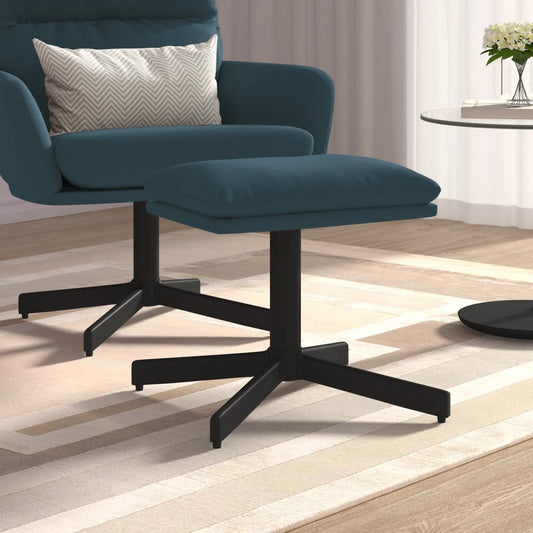 Fußhocker Blau 60x60x36 cm Samt - Pazzar.ch