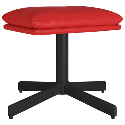 Fußhocker Weinrot 60x60x36 cm Kunstleder - Pazzar.ch