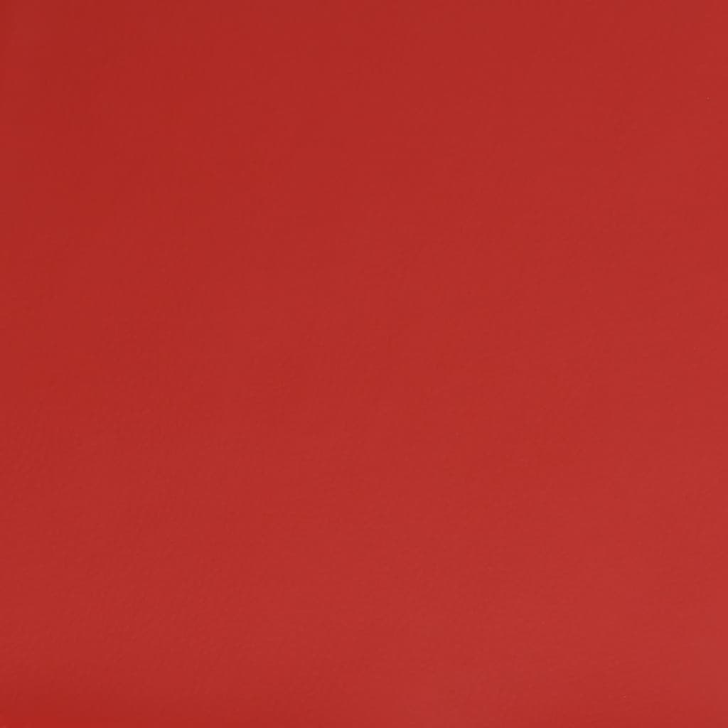 Fußhocker Weinrot 60x60x36 cm Kunstleder - Pazzar.ch