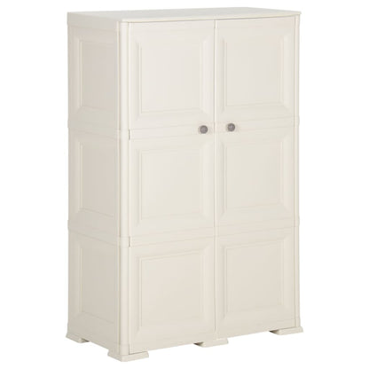 Kunststoffschrank 79x43x125 cm Holzdesign Vanilleeis - Pazzar.ch