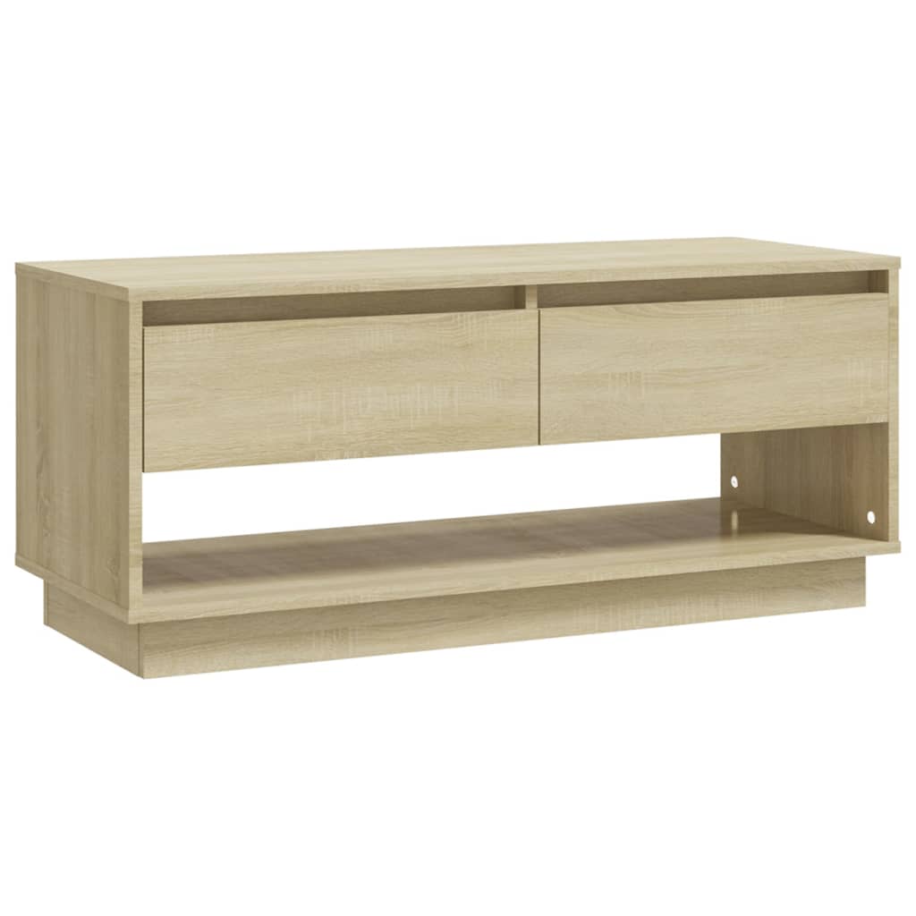 TV-Schrank Sonoma-Eiche 102x41x44 cm Holzwerkstoff - Pazzar.ch