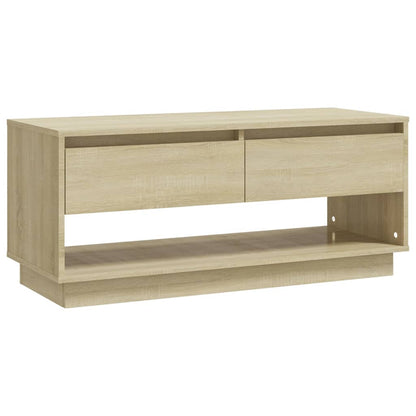 TV-Schrank Sonoma-Eiche 102x41x44 cm Holzwerkstoff - Pazzar.ch