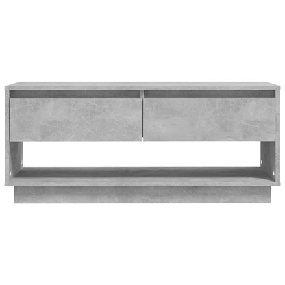 TV-Schrank Betongrau 102x41x44 cm Holzwerkstoff - Pazzar.ch