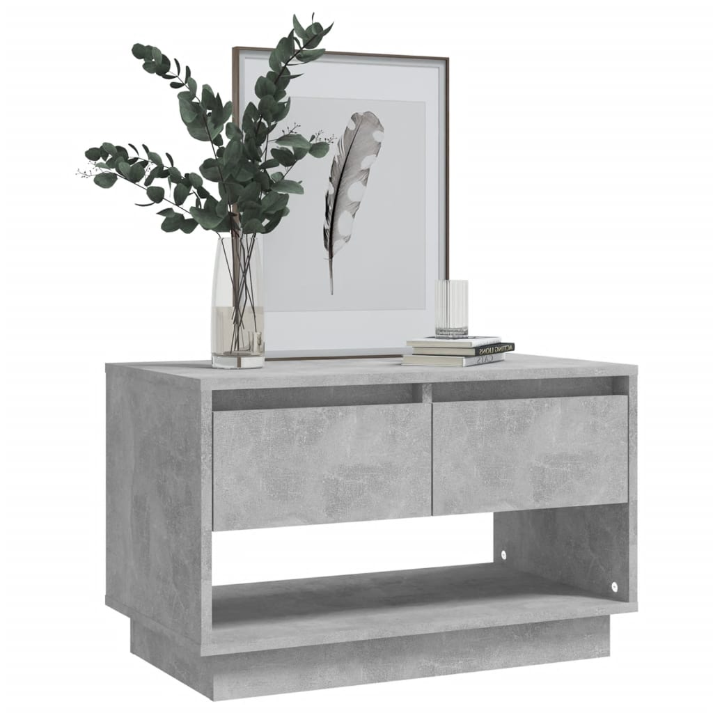 TV-Schrank Betongrau 70x41x44 cm Holzwerkstoff - Pazzar.ch