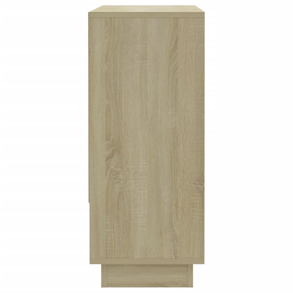 Sideboard Sonoma-Eiche 97x31x75 cm Holzwerkstoff - Pazzar.ch