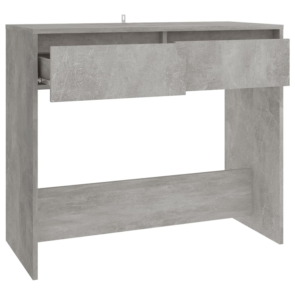 Konsolentisch Betongrau 89x41x76,5 cm Holzwerkstoff - Pazzar.ch