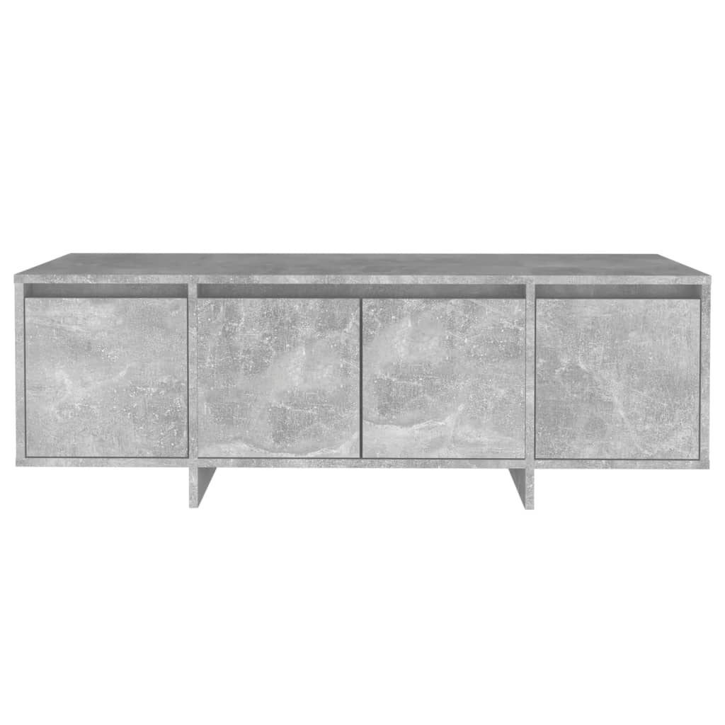 TV-Schrank Betongrau 120x30x40,5 cm Holzwerkstoff - Pazzar.ch