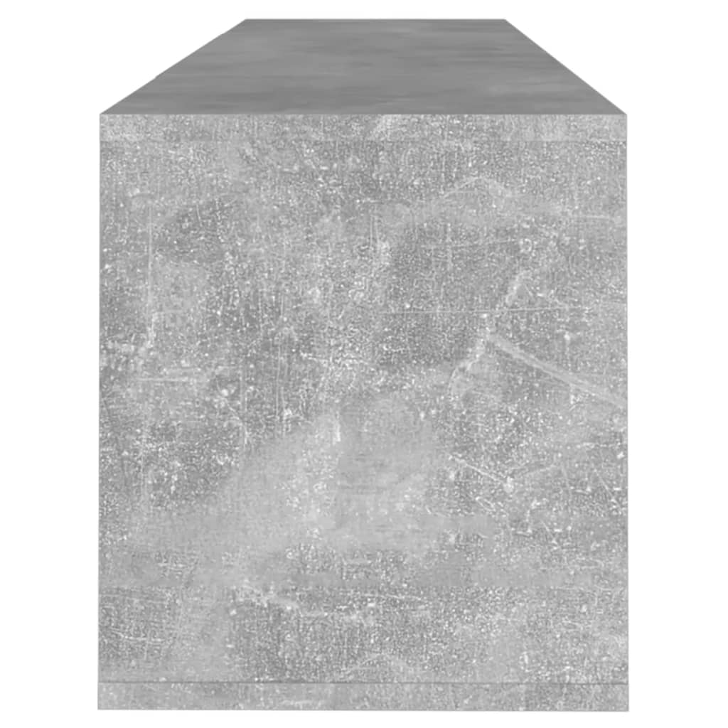 TV-Schrank Betongrau 120x30x40,5 cm Holzwerkstoff - Pazzar.ch
