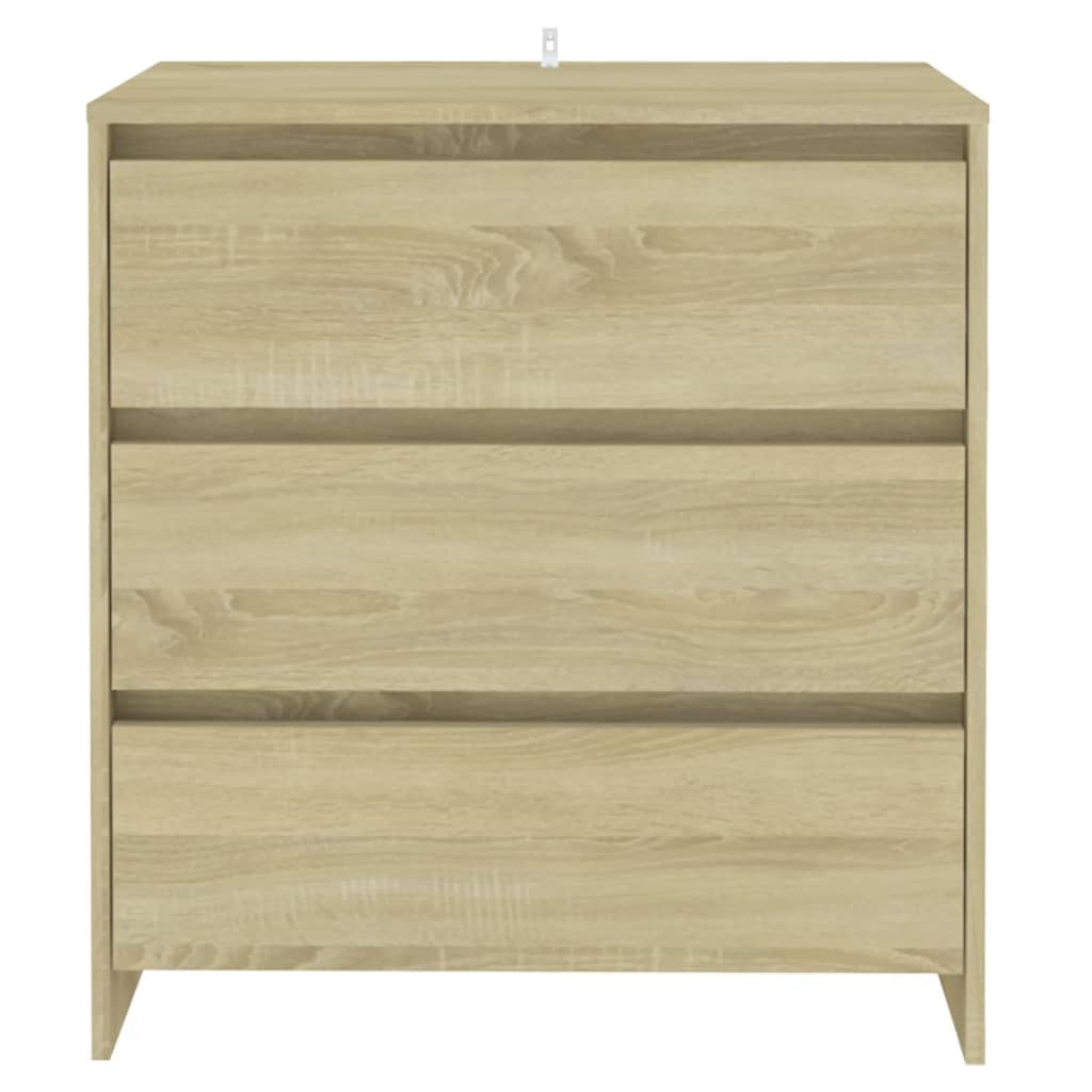 Sideboard Sonoma-Eiche 70x41x75 cm Holzwerkstoff - Pazzar.ch