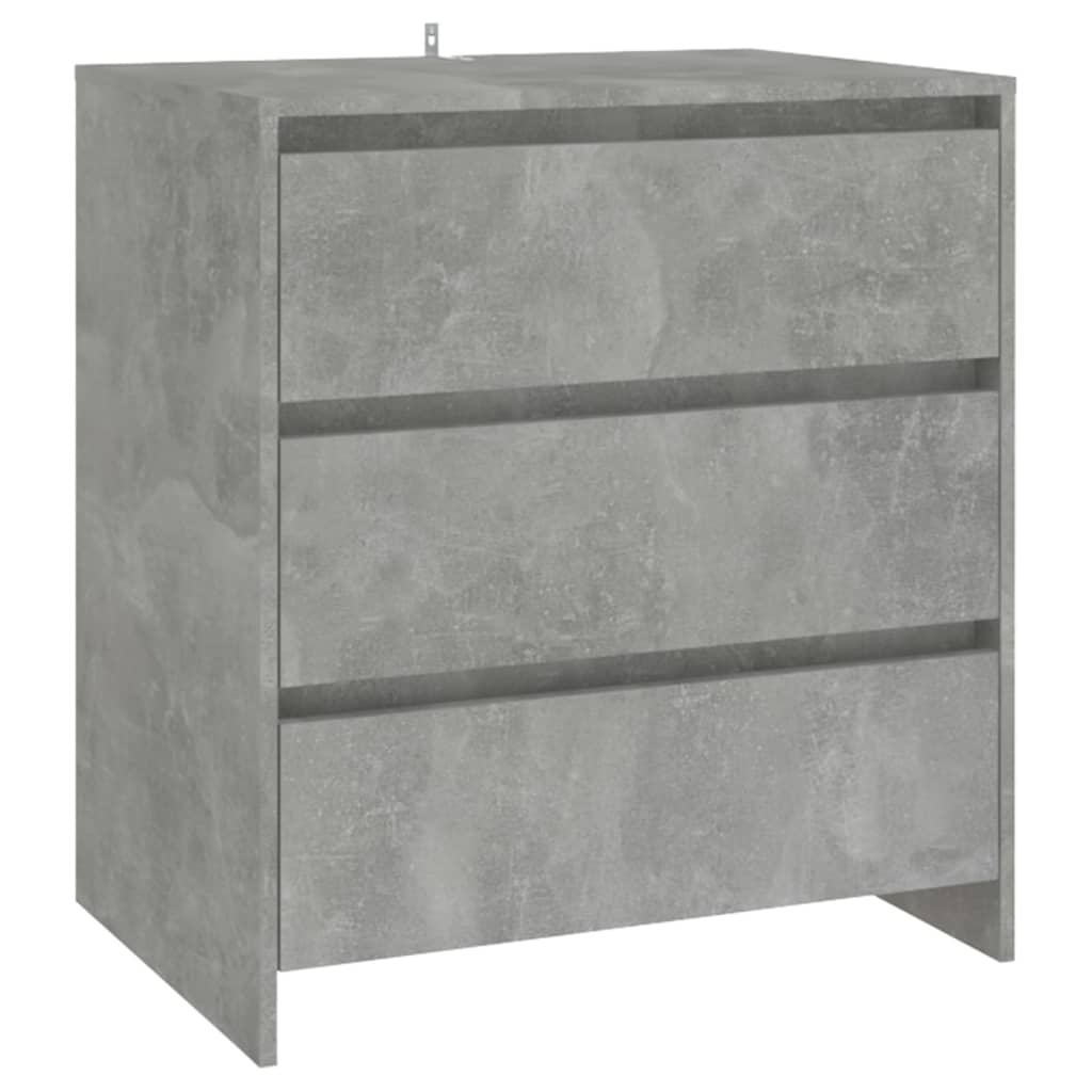 Sideboard Betongrau 70x41x75 cm Holzwerkstoff - Pazzar.ch