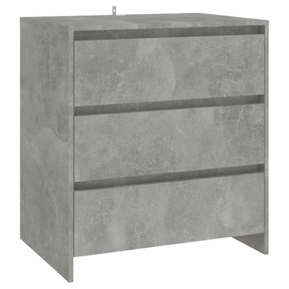 Sideboard Betongrau 70x41x75 cm Holzwerkstoff - Pazzar.ch