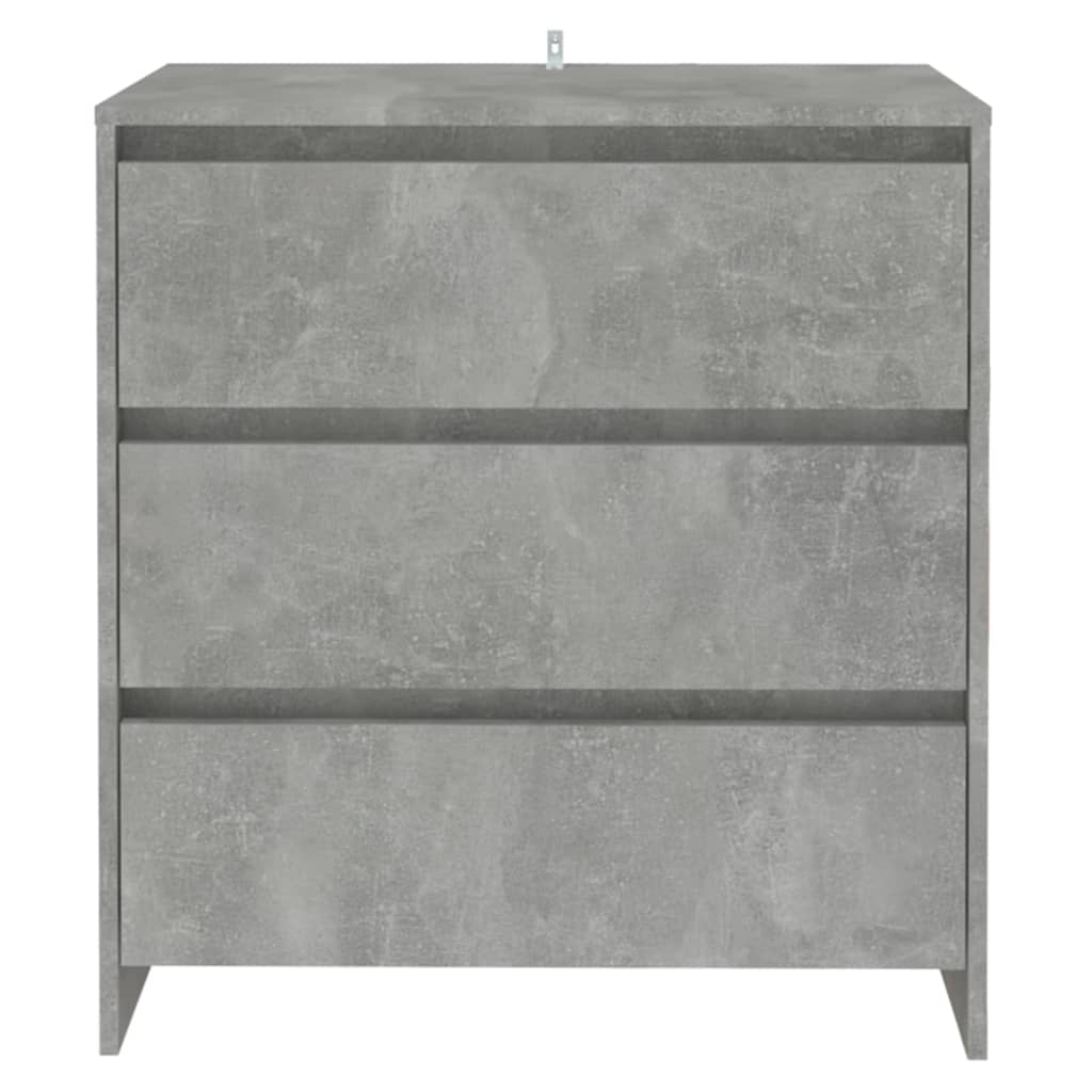Sideboard Betongrau 70x41x75 cm Holzwerkstoff - Pazzar.ch