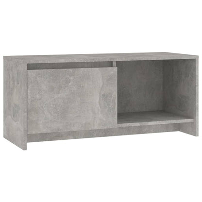 TV-Schrank Betongrau 90x35x40 cm Holzwerkstoff - Pazzar.ch