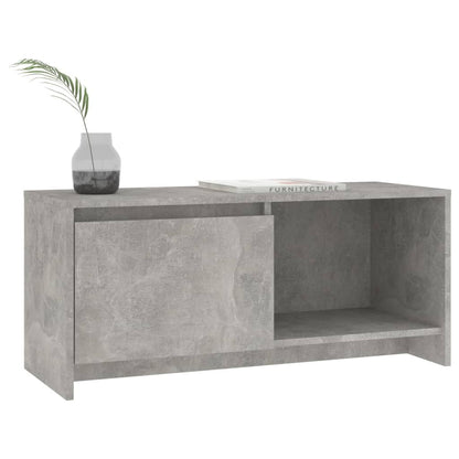 TV-Schrank Betongrau 90x35x40 cm Holzwerkstoff - Pazzar.ch