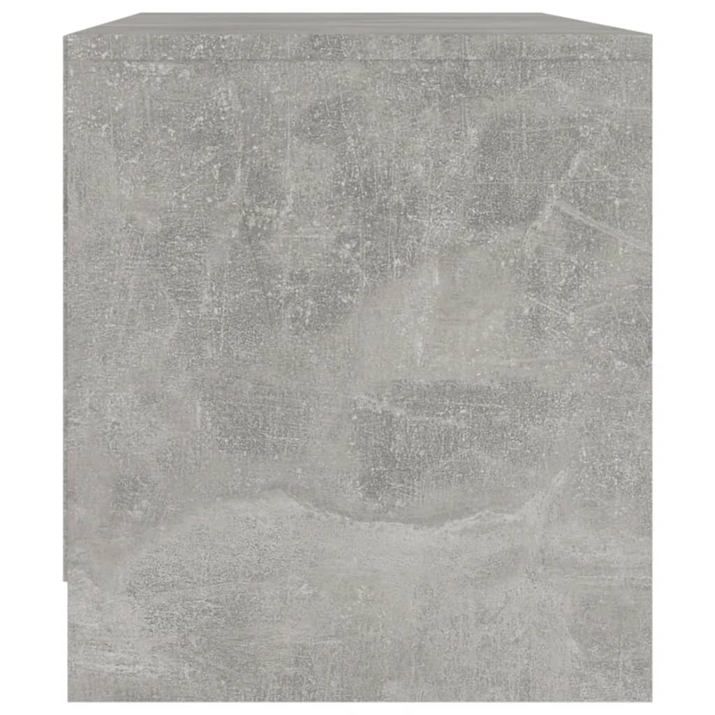TV-Schrank Betongrau 90x35x40 cm Holzwerkstoff - Pazzar.ch