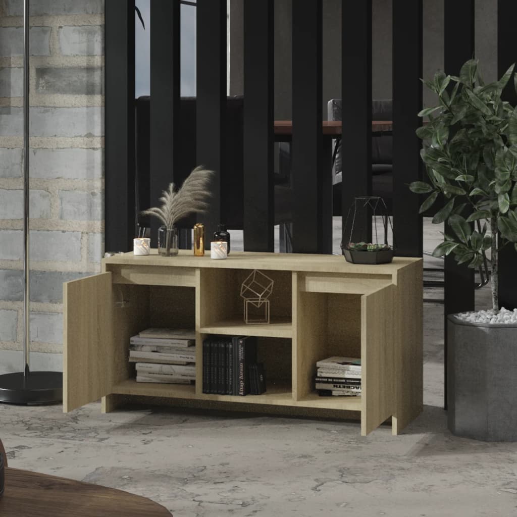 TV-Schrank Sonoma-Eiche 102x37,5x52,5 cm Holzwerkstoff - Pazzar.ch