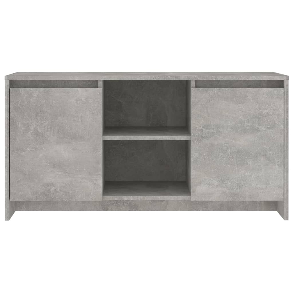 TV-Schrank Betongrau 102x37,5x52,5 cm Holzwerkstoff - Pazzar.ch